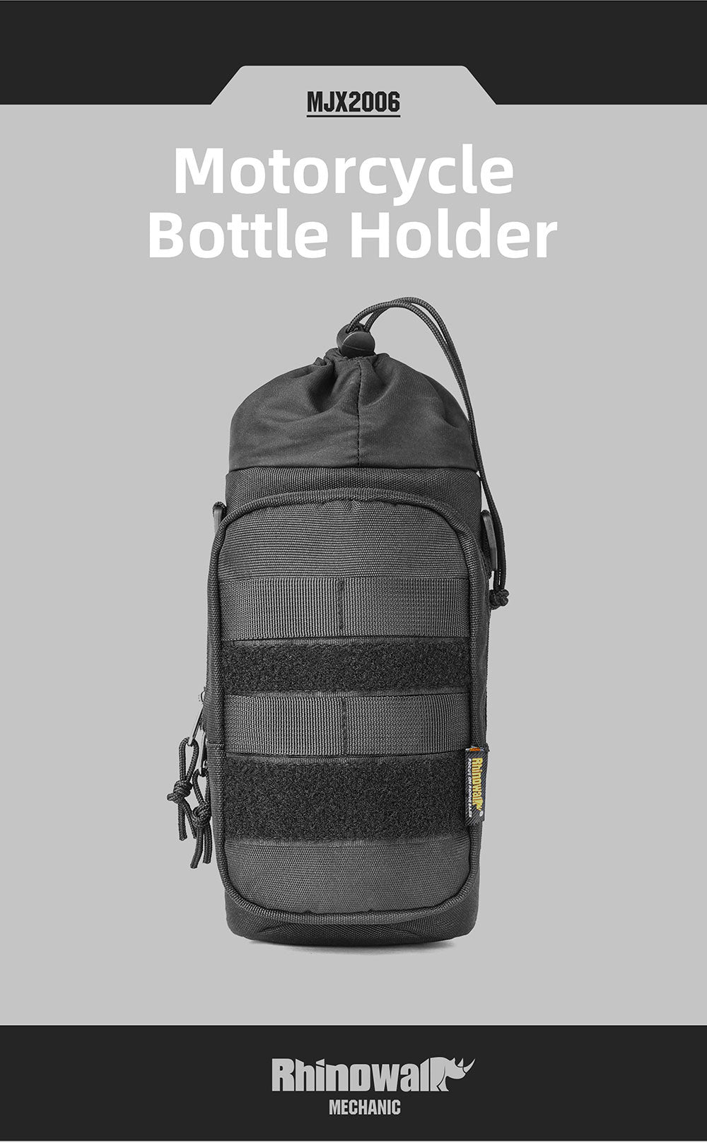 Waterproof Insulated Motorcycle Drink Holder – Durable & Heat Retaining