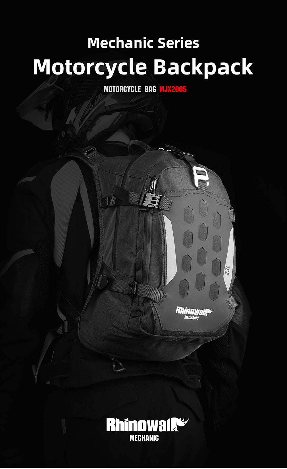 Mechanic X Magnetic Backpack – Waterproof & Durable with Molle System