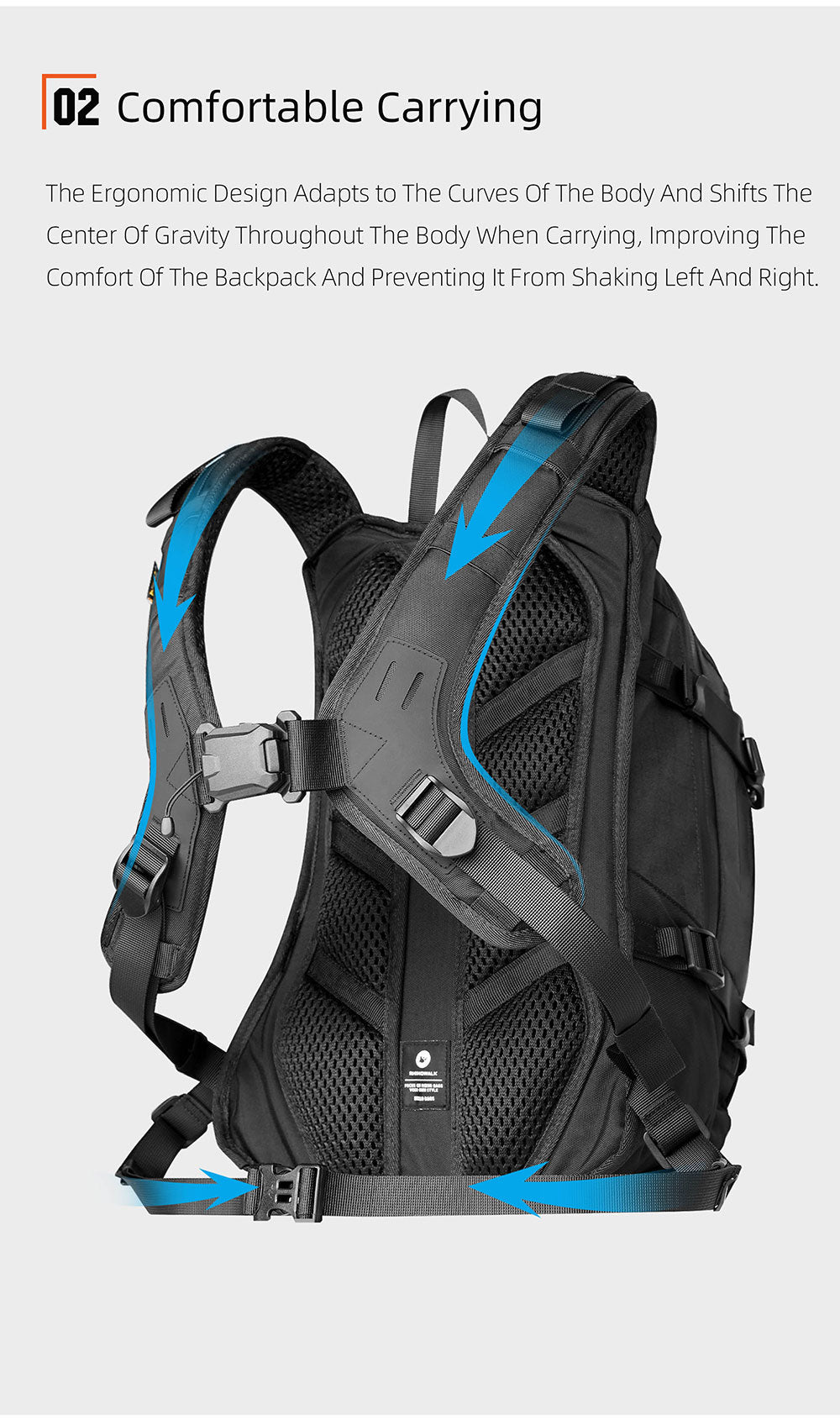 Mechanic X Magnetic Backpack – Waterproof & Durable with Molle System