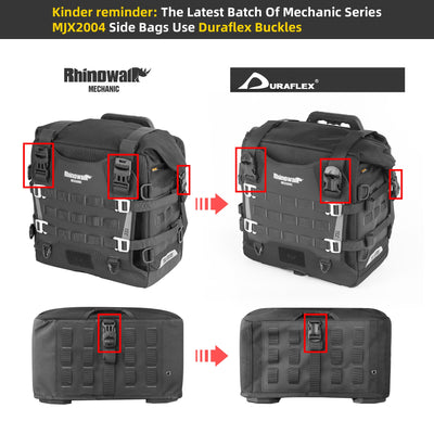 35L Motorcycle Side Bag – Quick Release Waterproof Saddlebag