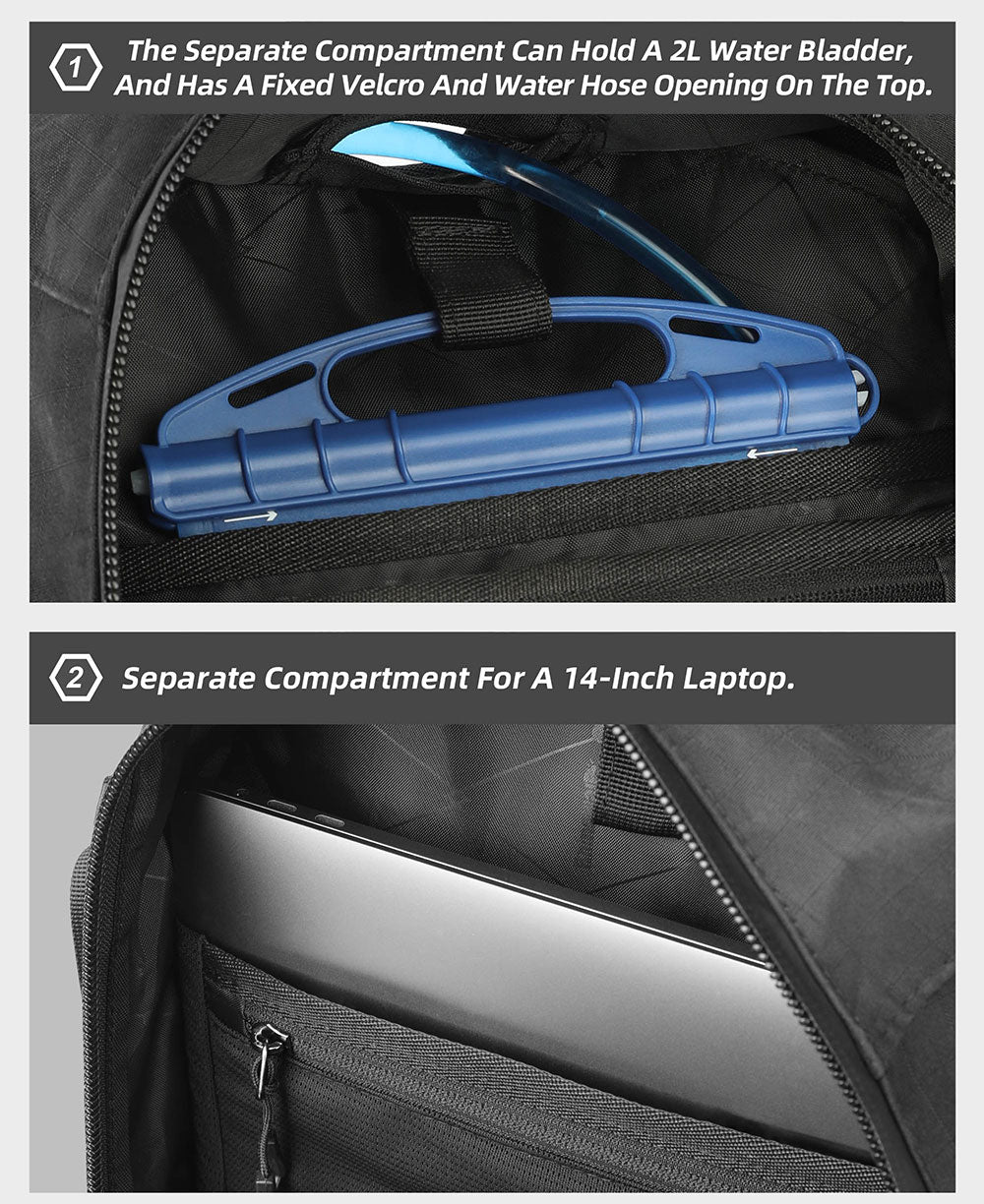 Mechanic X Magnetic Backpack – Waterproof & Durable with Molle System