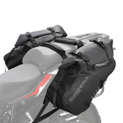 Waterproof Motorcycle Pannier Side Bag 18/28/48L - Pair/Rackless