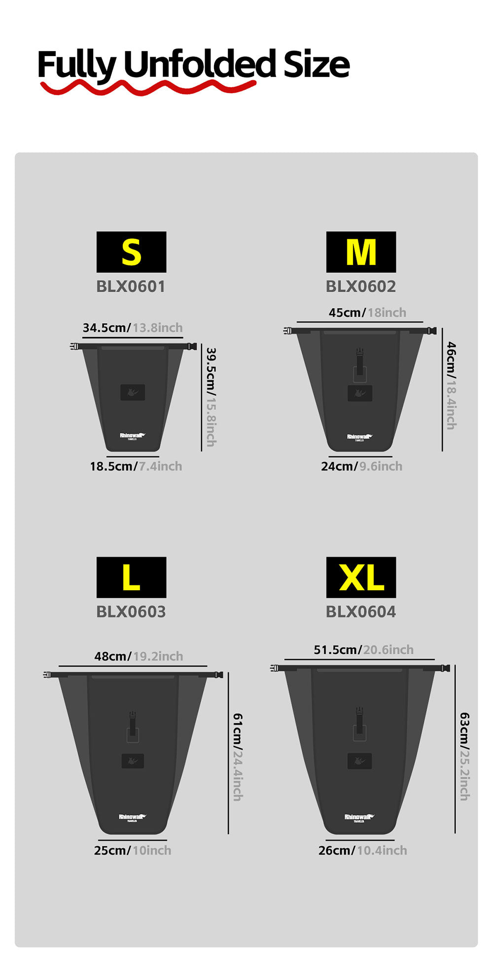 Waterproof TPU Pannier Bag - 1 Piece