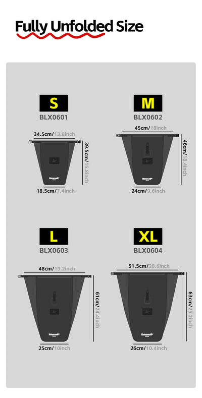 Waterproof TPU Pannier Bag - 1 Piece