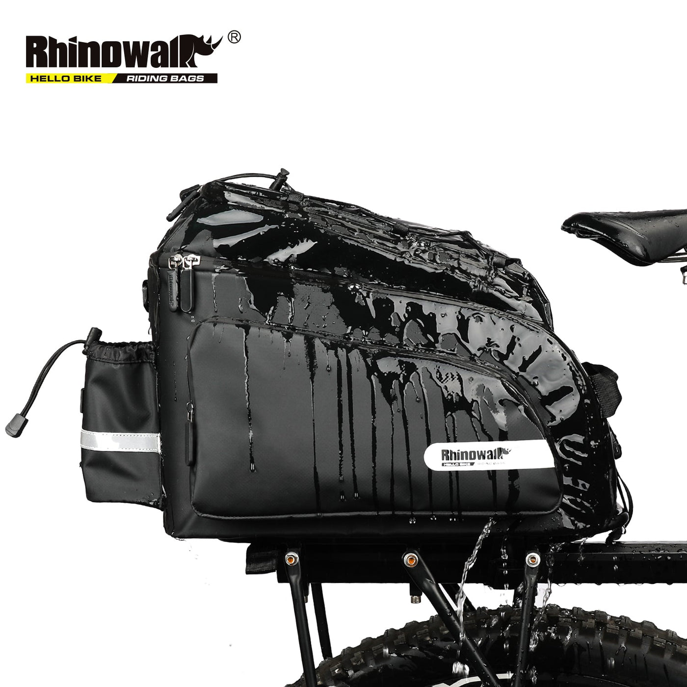 17 Liter Bike Rear Rack Carrier Bag