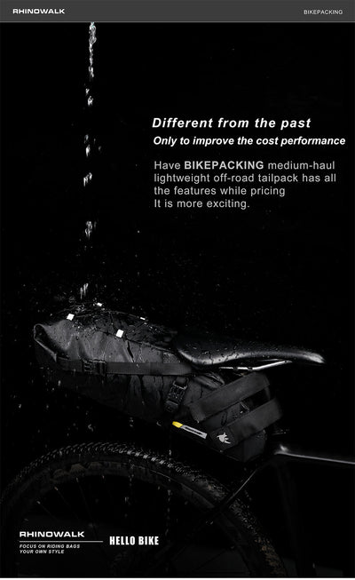 10L/13L Saddle Bag with Waterproof Lining -RK5110/RK5113