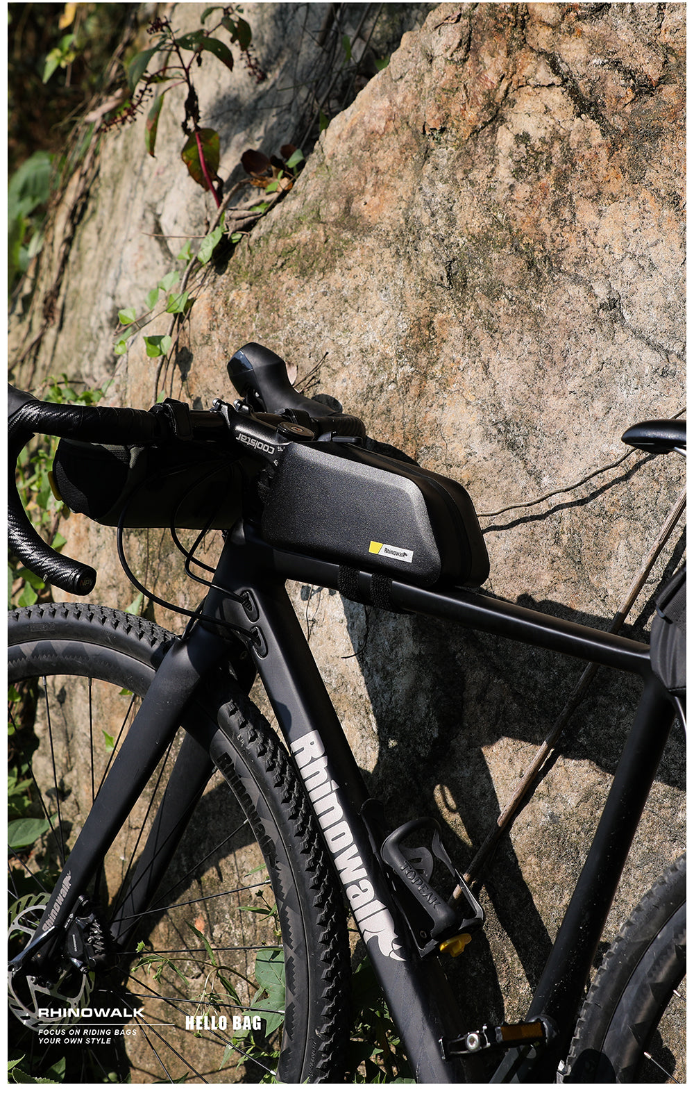 1.3 Liter Waterproof Bike Top Tube Bag - K32