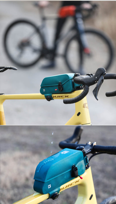 Waterproof Top Tube Bag with Magnetic Locking