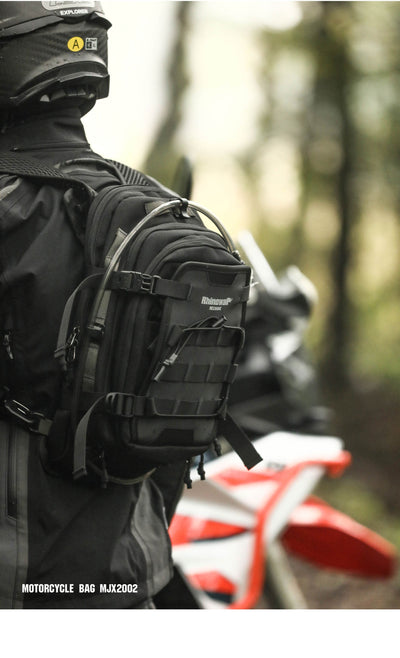 9L Motorcycle Tank Bag – Hydration Bladder, Waterproof Gear