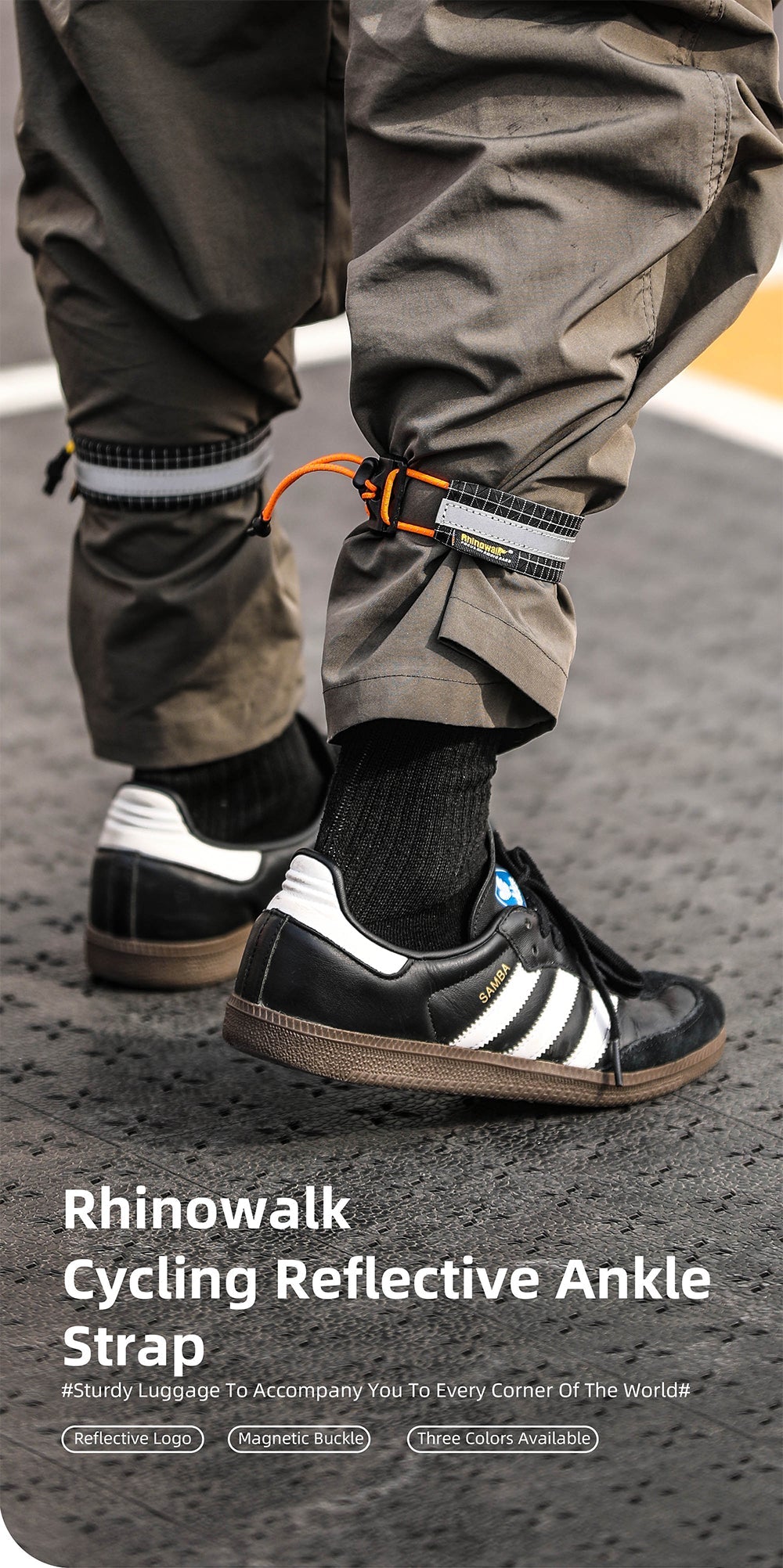 Cycling Reflective Ankl Strap