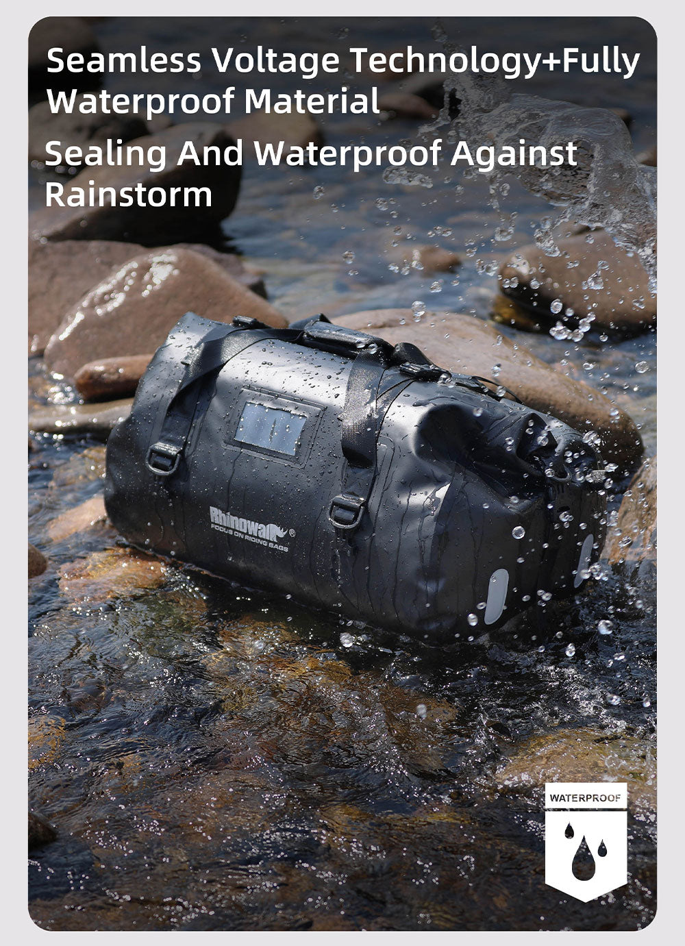 45L Waterproof Duffle Bag