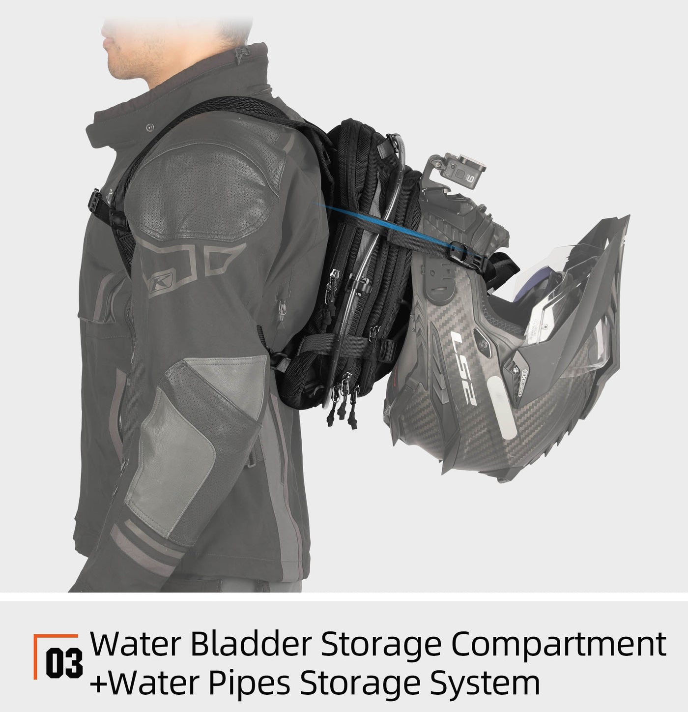 9L Motorcycle Tank Bag – Hydration Bladder, Waterproof Gear