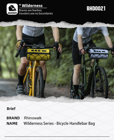 Wilderness Series x 2.8l Handlebar bag