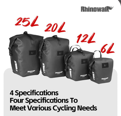 Waterproof TPU Pannier Bag - 1 Piece