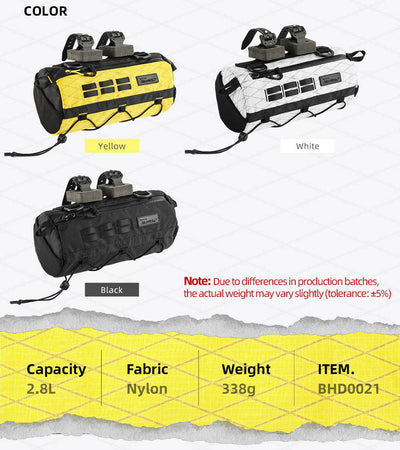 Wilderness Series x 2.8l Handlebar bag