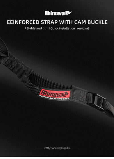 2.5M Buckle Tie-Down Strap with Cam Buckle for Motorcycle Bags