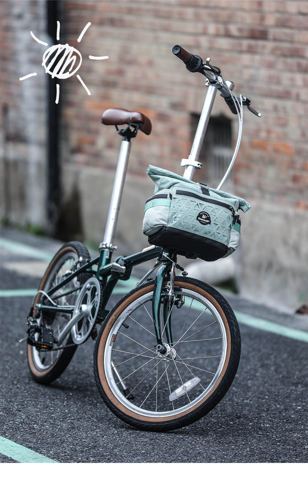 6.5l Fork bag- Urban Handlebar Bag