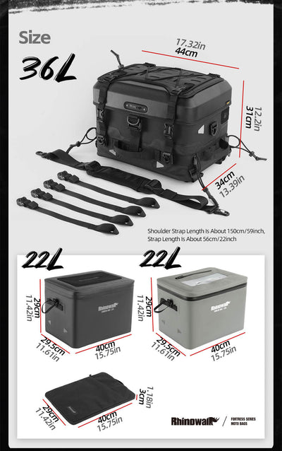 Fortress Series X Tactical Tail Bag