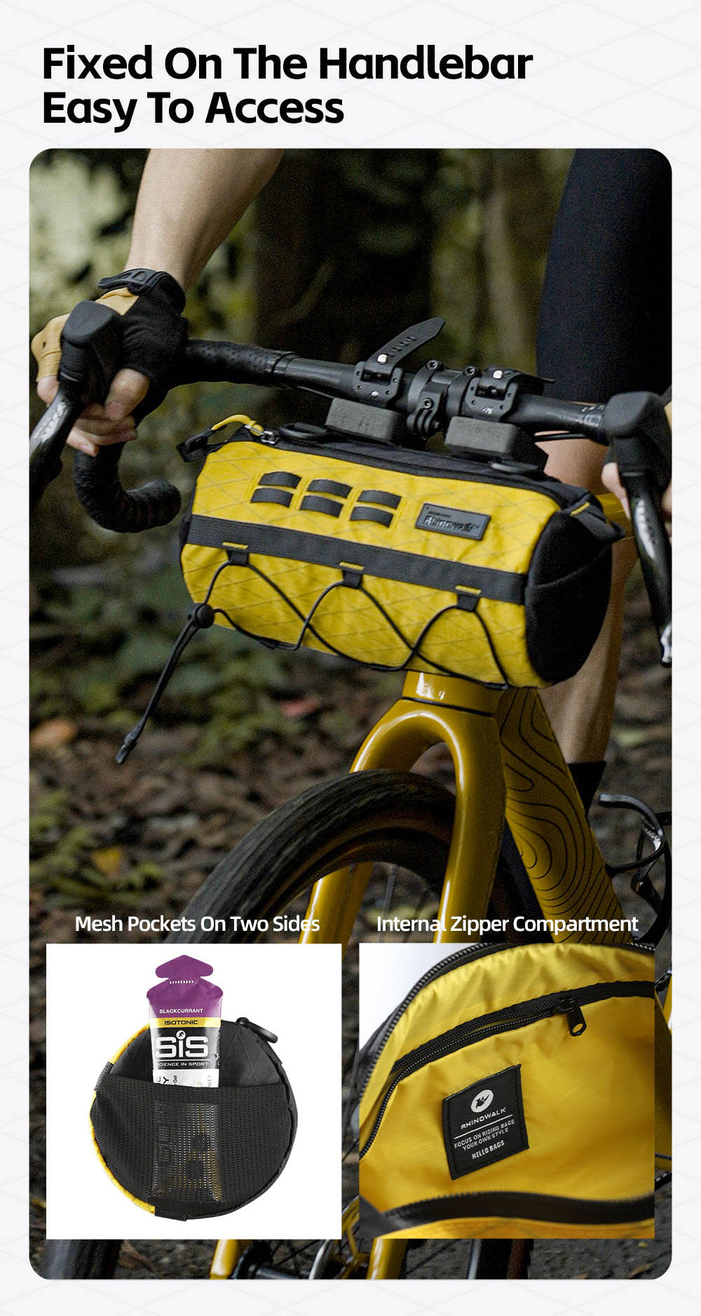 Wilderness Series x 2.8l Handlebar bag