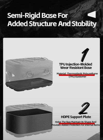 Extended Waterproof Touring Bag for Side Case