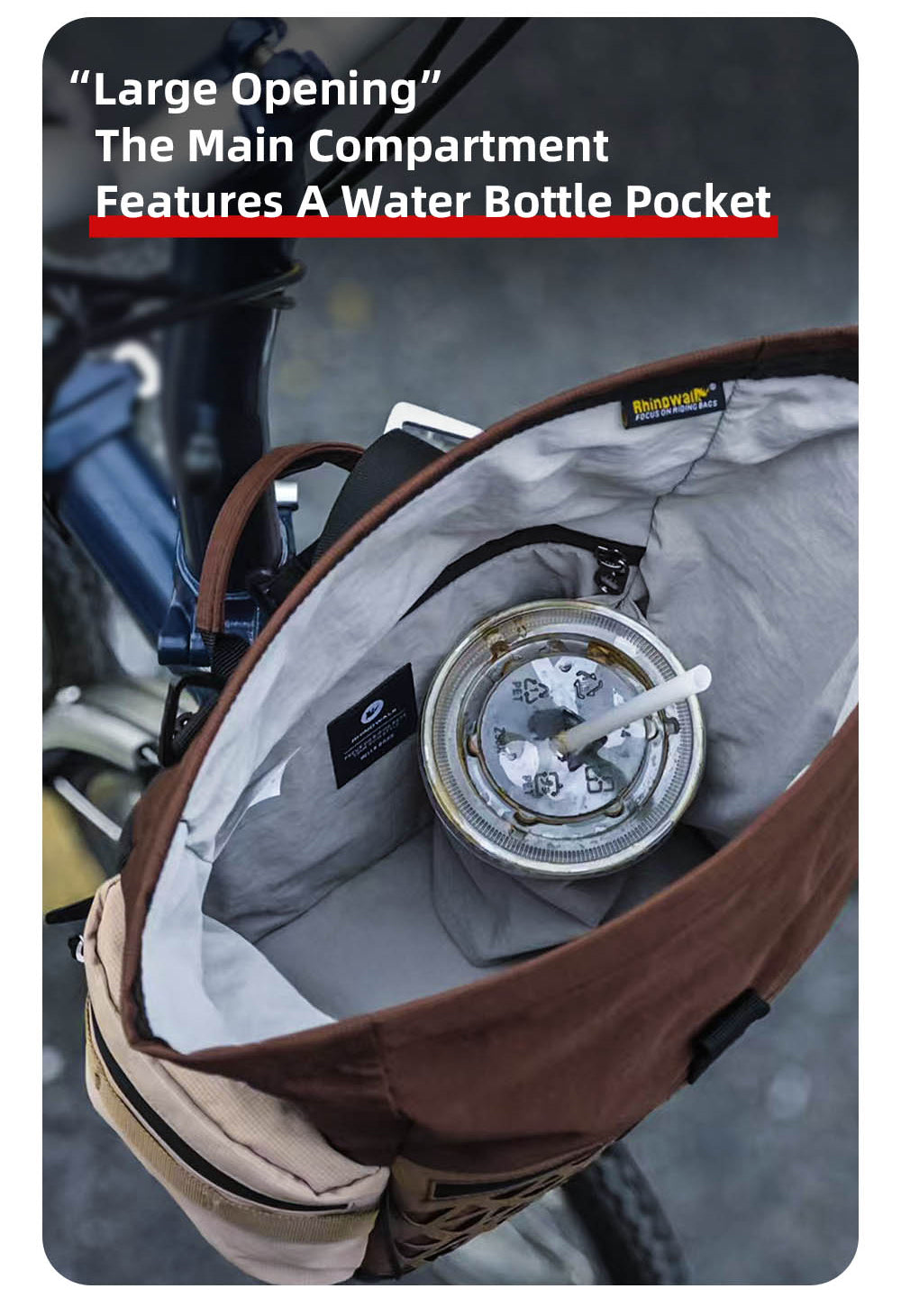 6.5l Fork bag- Urban Handlebar Bag