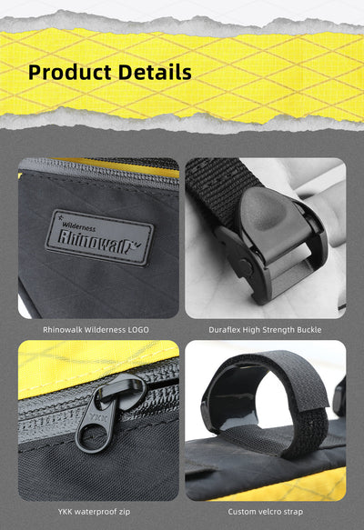 2.9l Triangle frame bag-Wilderness Series -L