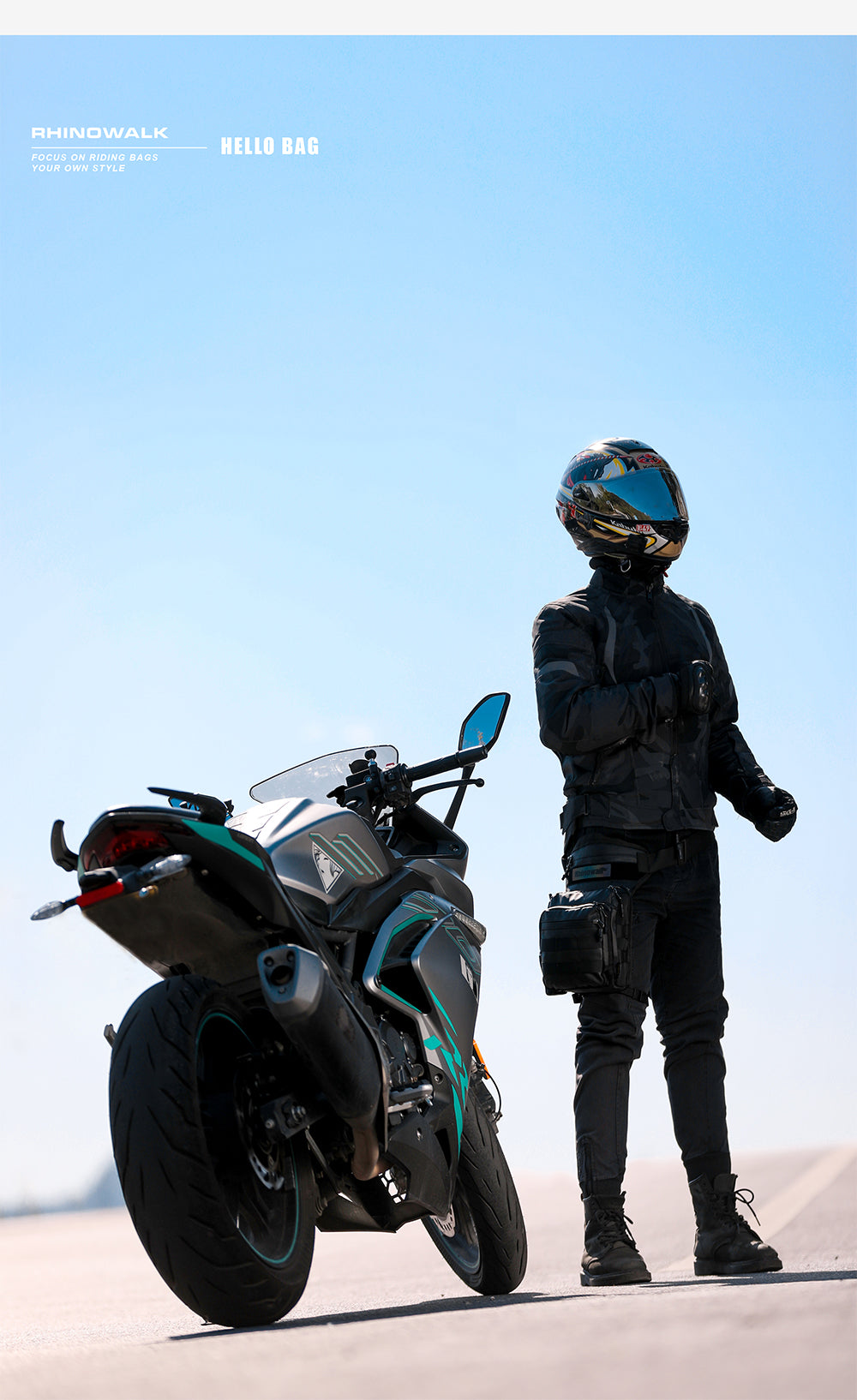 Motorcycle Tactical Drop Leg Bag