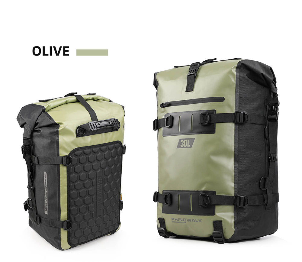 Waterproof Modular Motorcycle Packs 8L/15L/30L