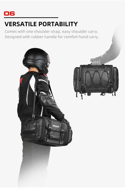 19-26l Motorcycle Tail Seat Bag