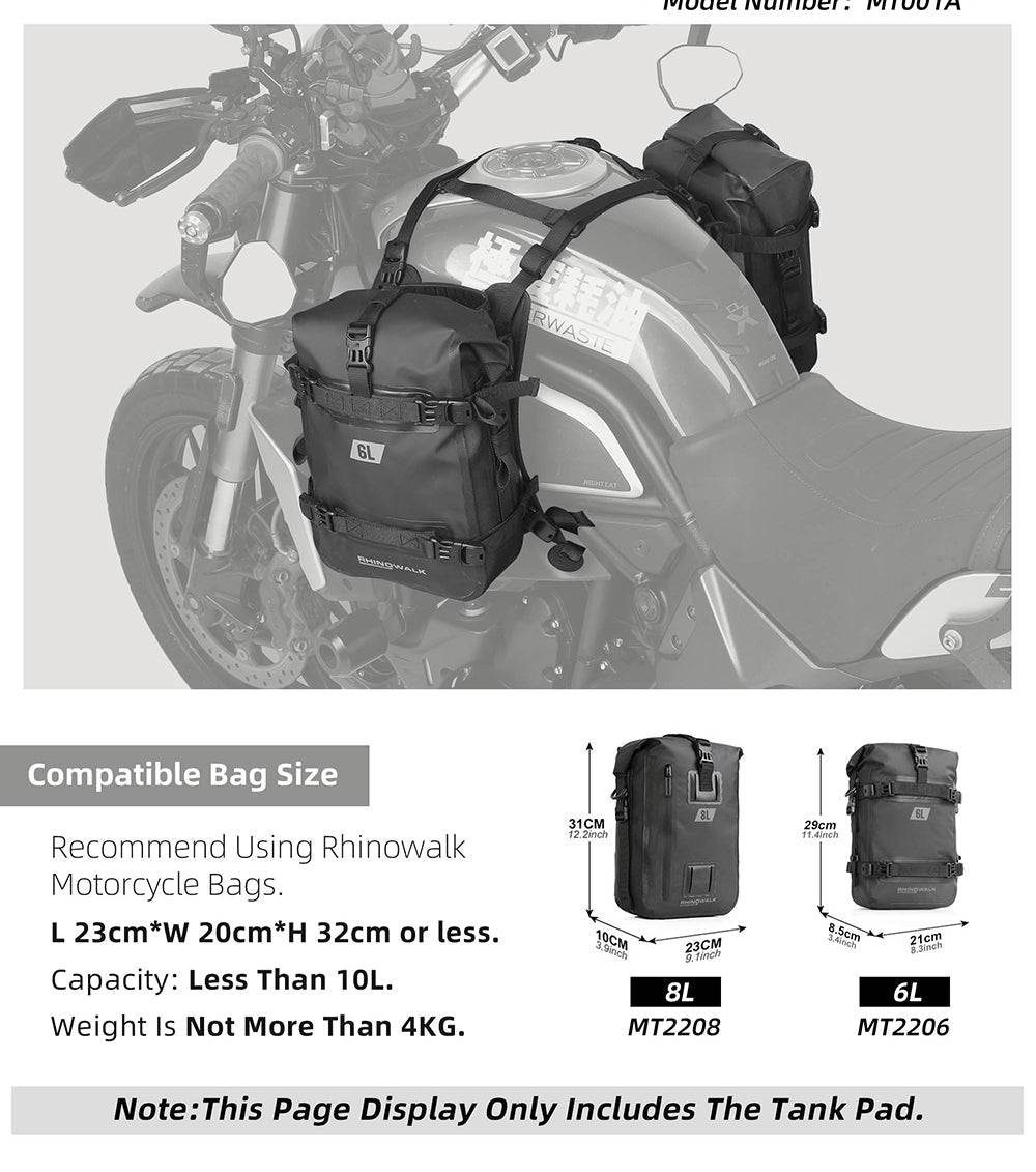 Tank Base Mounting for tank bag