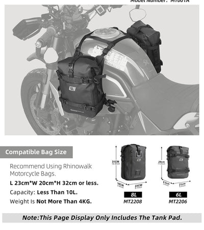 Tank Base Mounting for tank bag