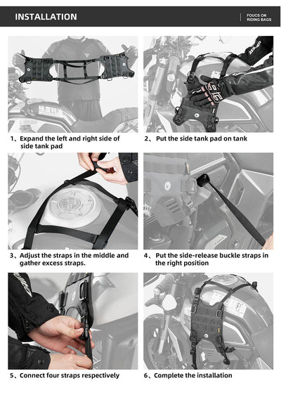 Tank Base Mounting for tank bag