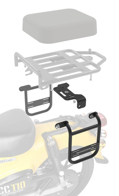 Side racks for Honda Cub C110X