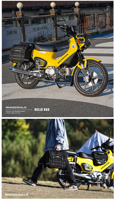 13l Motorcycle side bag