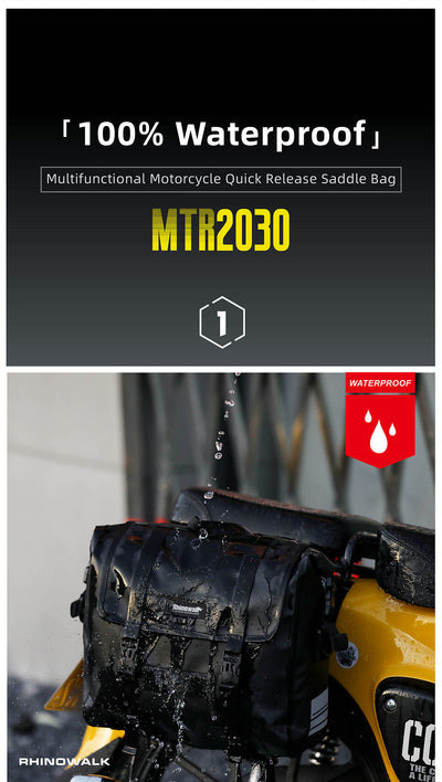 15 liter Waterproof Motorcycle Side Bag