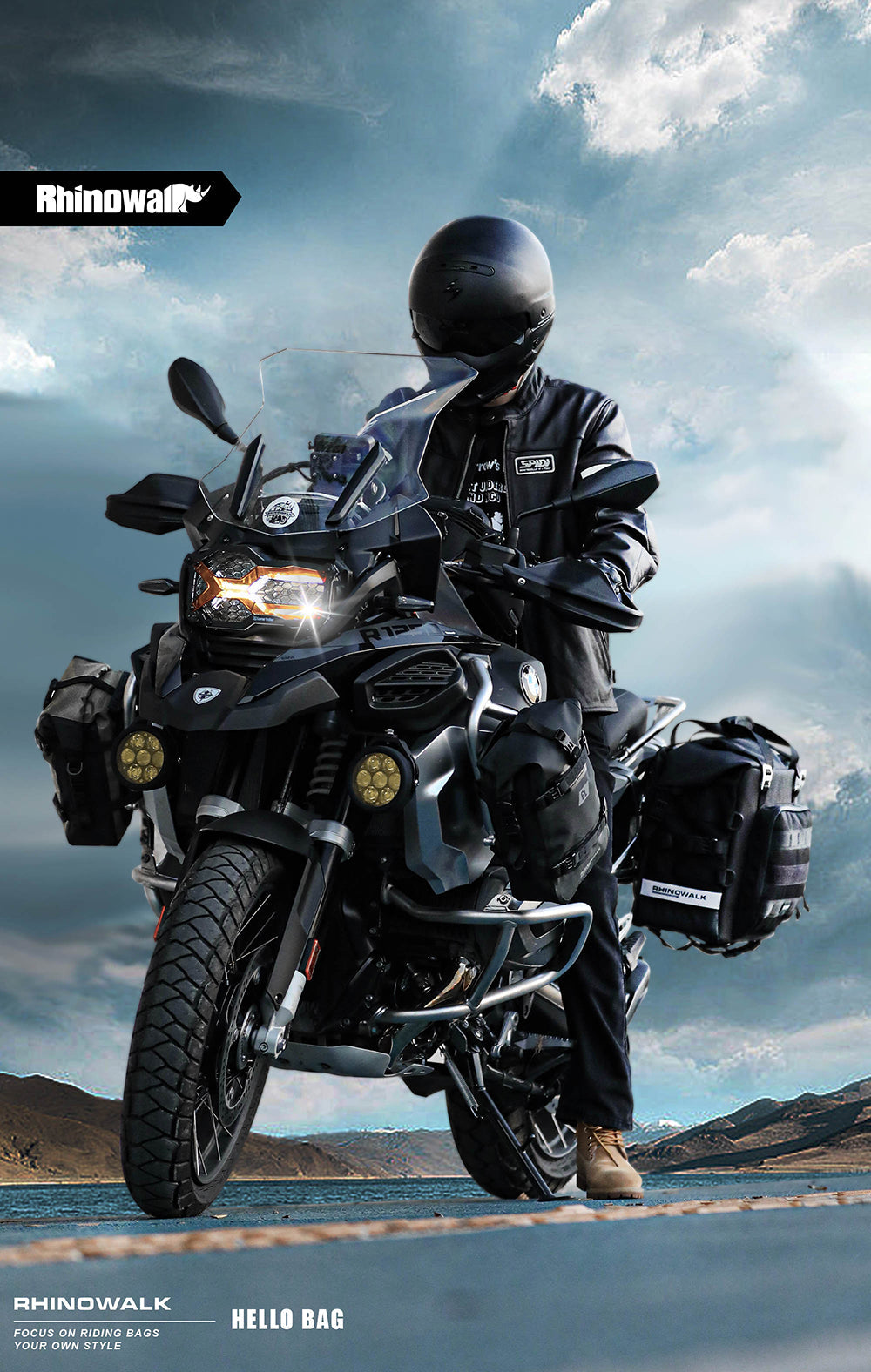 25 litres Motorcycle Side Bag - 1 piece