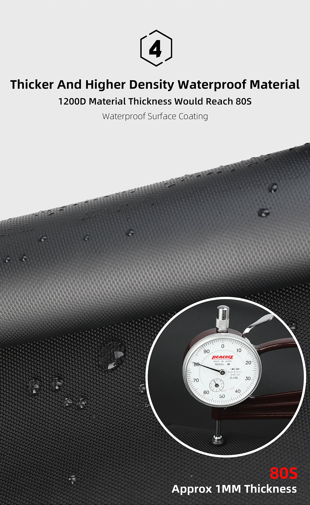 25 litres Motorcycle Side Bag - 1 piece