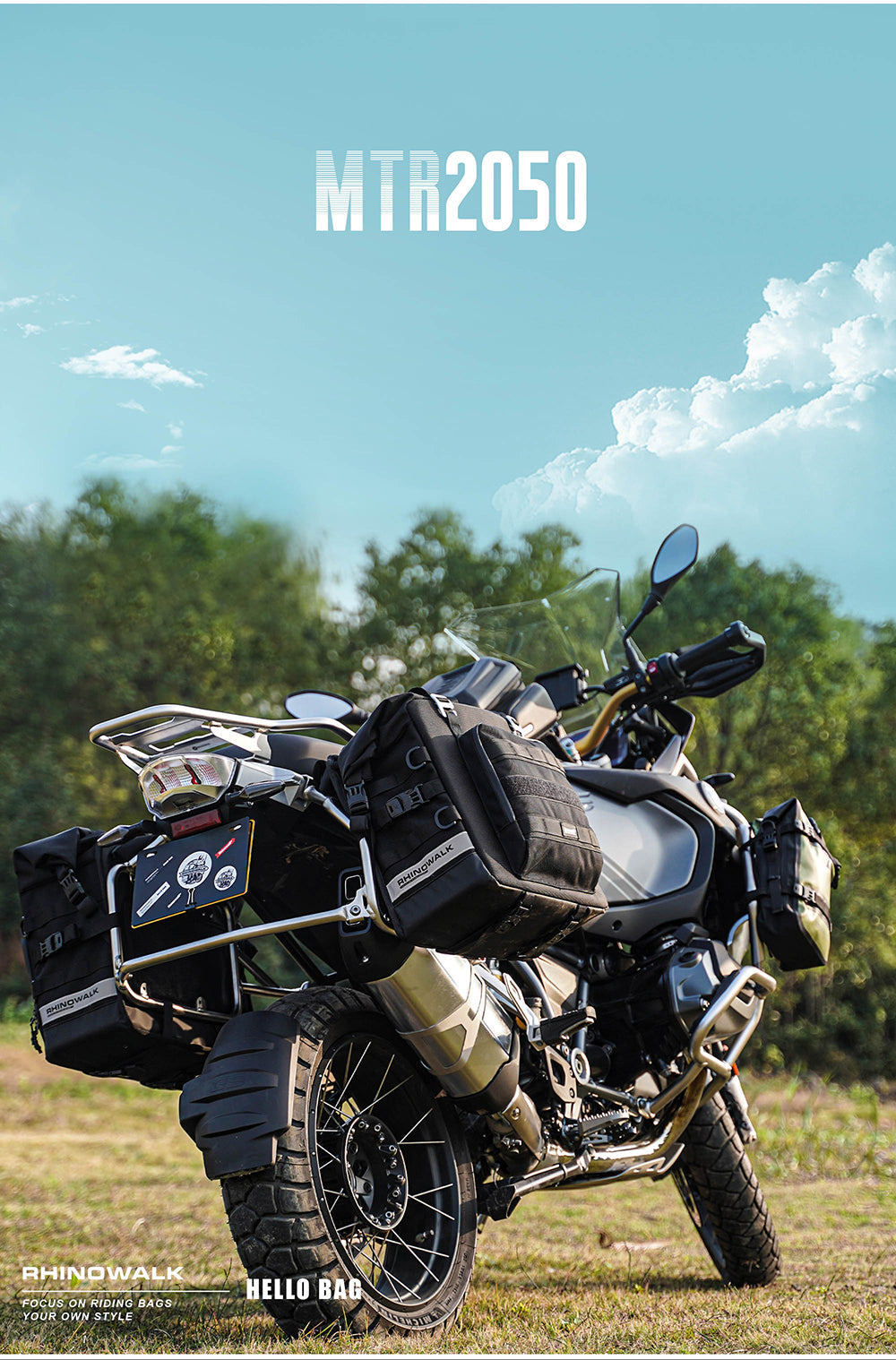25 litres Motorcycle Side Bag - 1 piece