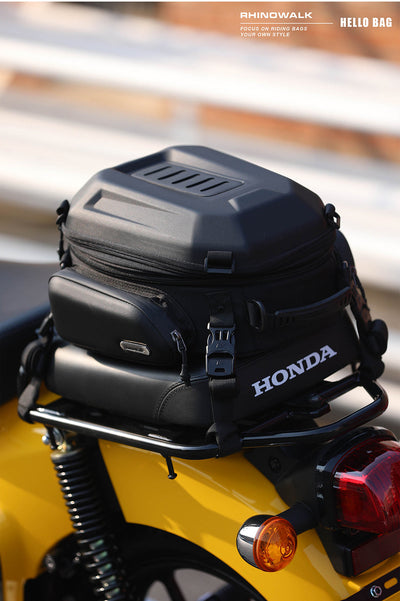 12-18l Motorcycle hard shell tail bag