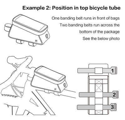 Bike Top Tube Phone bag