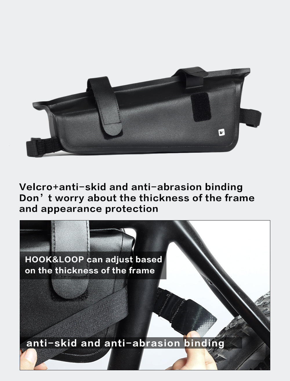 2.2L/2.8L Bike TPU Frame Bag