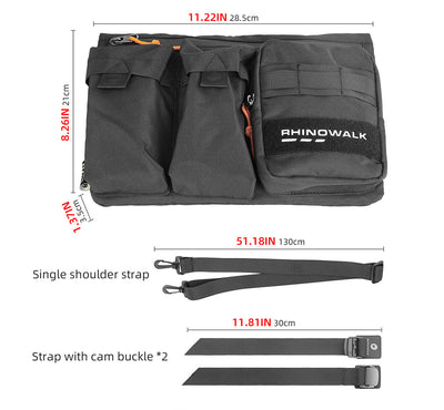 Eco Handlebar bag for Bicycle - RPET Material