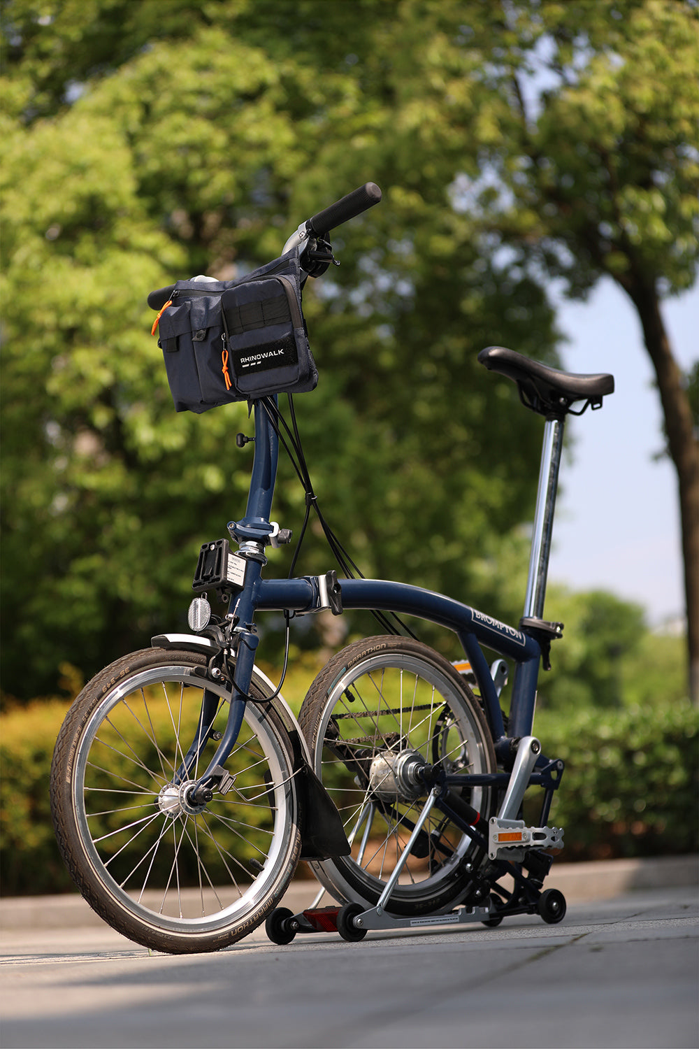 Eco Handlebar bag for Bicycle - RPET Material