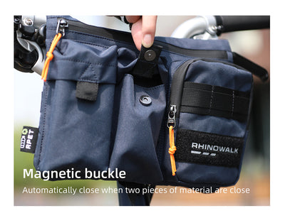 Eco Handlebar bag for Bicycle - RPET Material