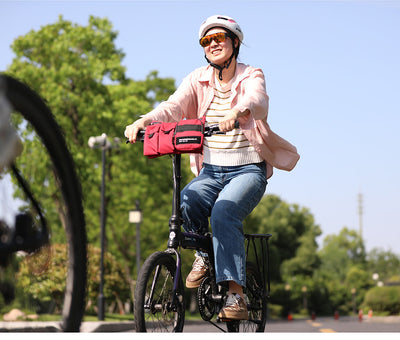 Eco Handlebar bag for Bicycle - RPET Material
