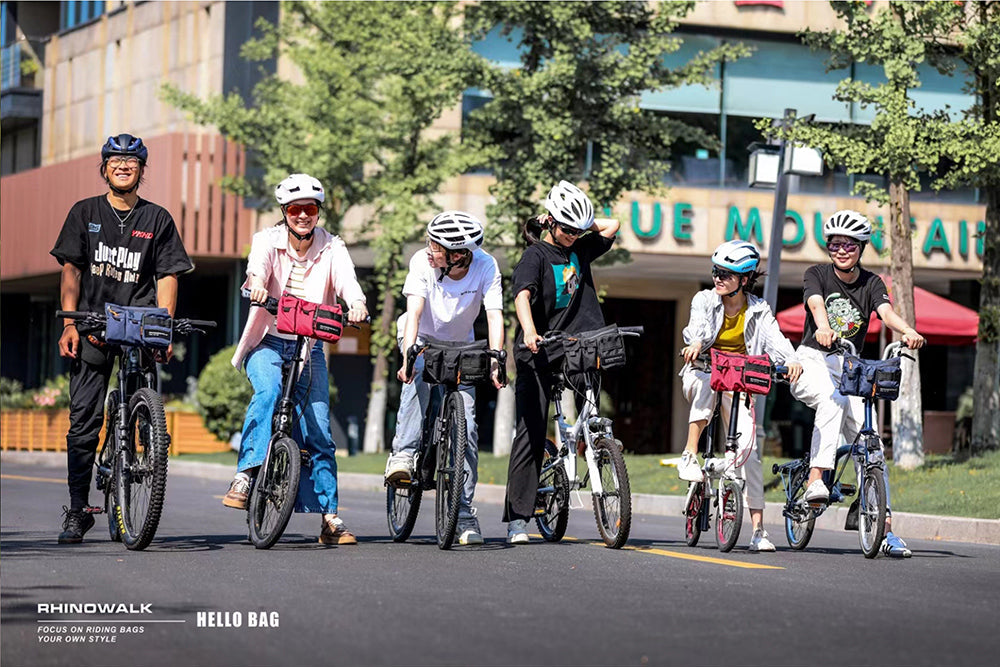 Eco Handlebar bag for Bicycle - RPET Material