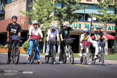 Eco Handlebar bag for Bicycle - RPET Material