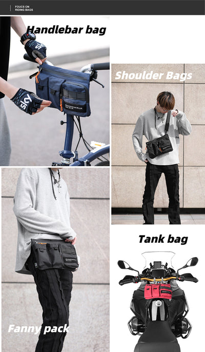 Eco Handlebar bag for Bicycle - RPET Material