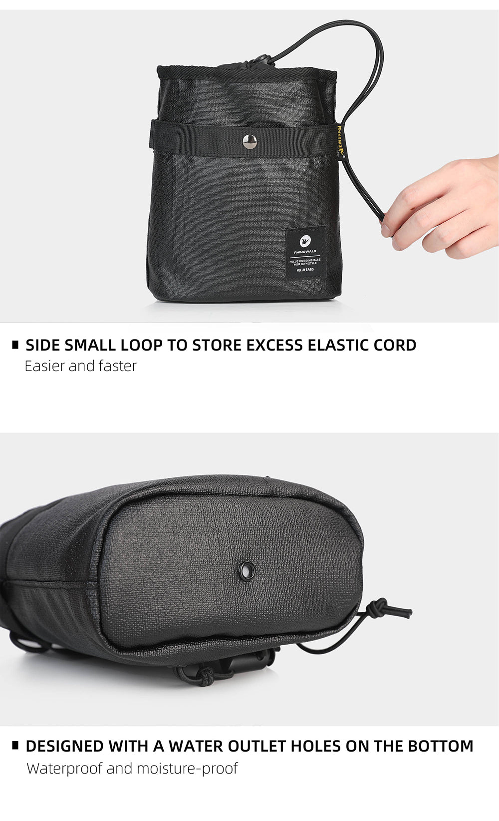 Bikepacking Stem Handlebar Bags-L