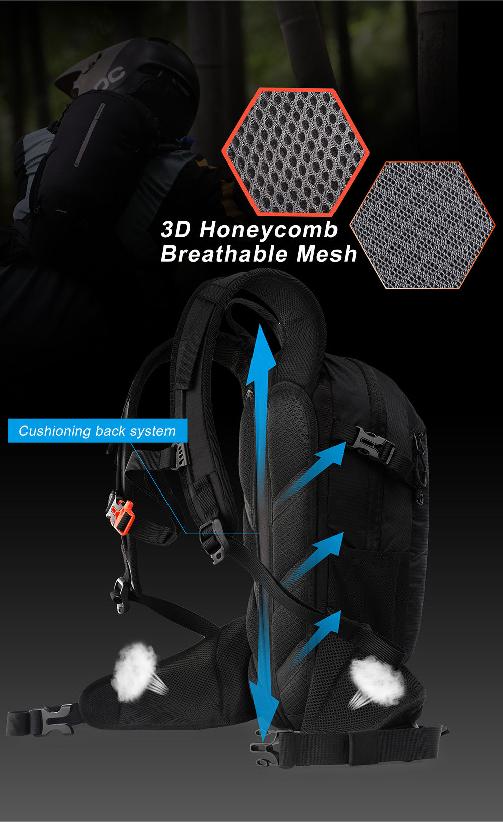 12 Liter Cycle Backpack